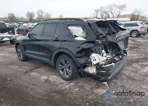 2021 Ford Explorer Xlt из США, поврежденный, VIN 1FMSK8DH9MGA91344